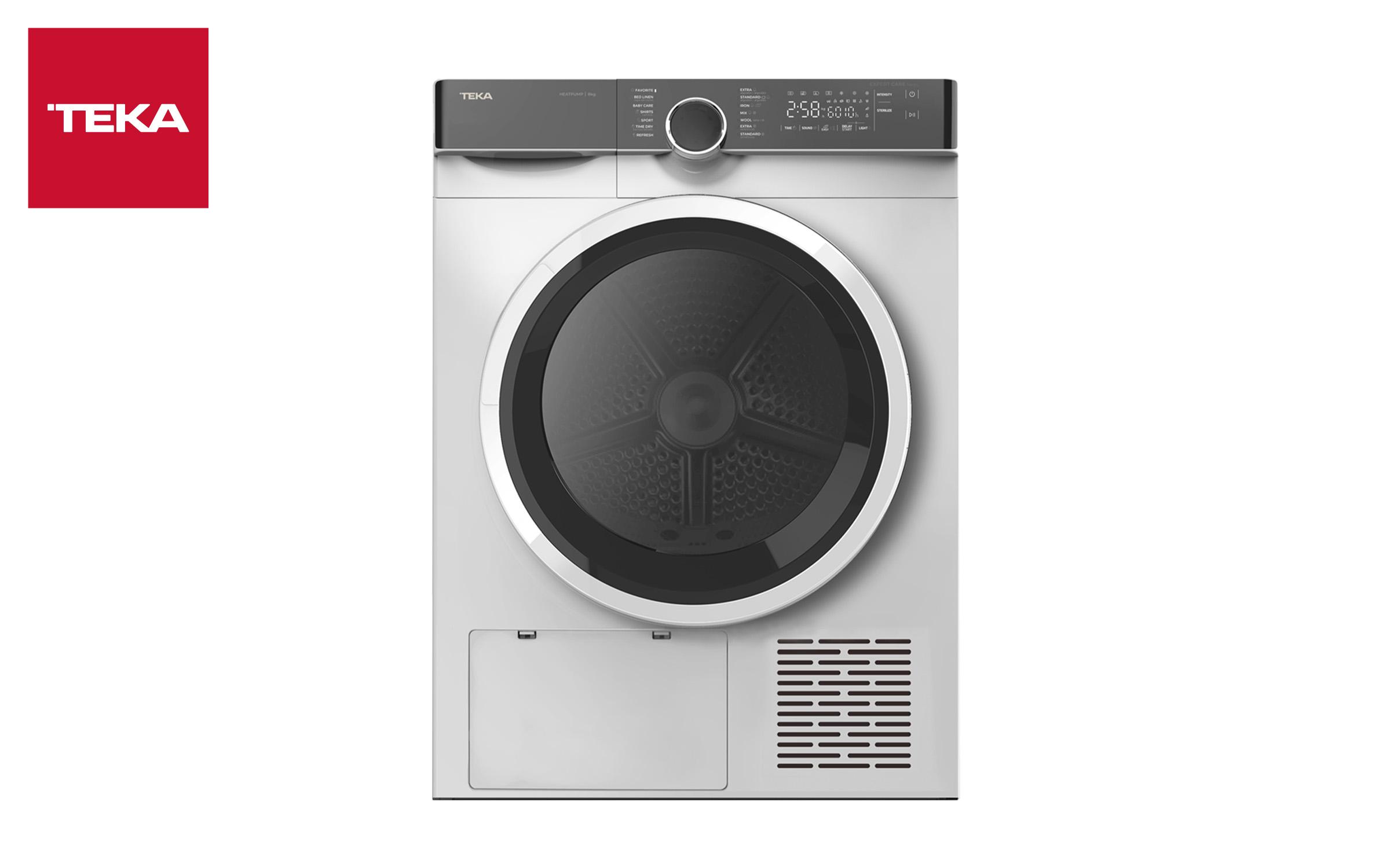 Freestanding heat pump dryer TEKA SHK 70840, white  1