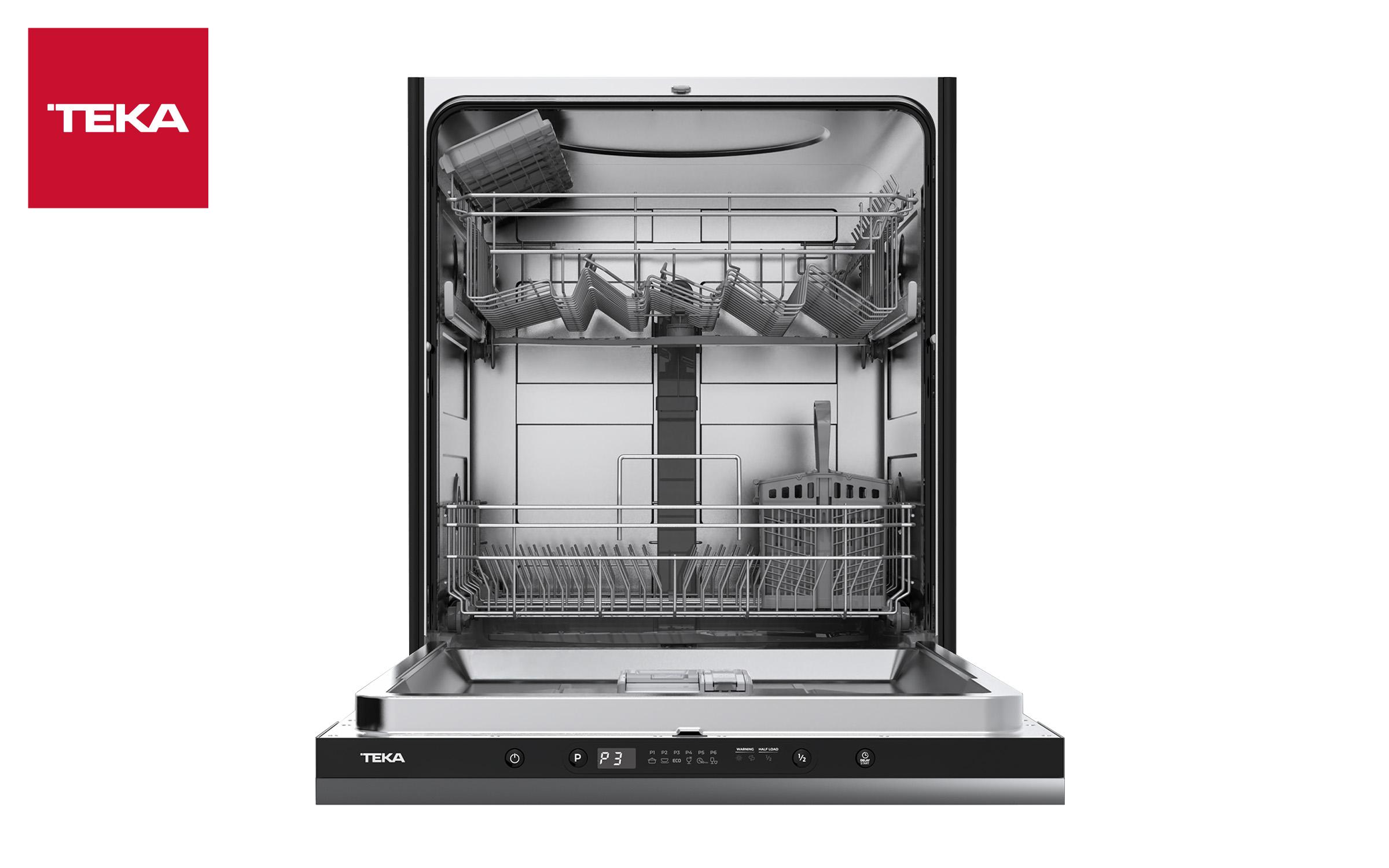 Built-in dishwasher TEKA DFI 46720, black  2