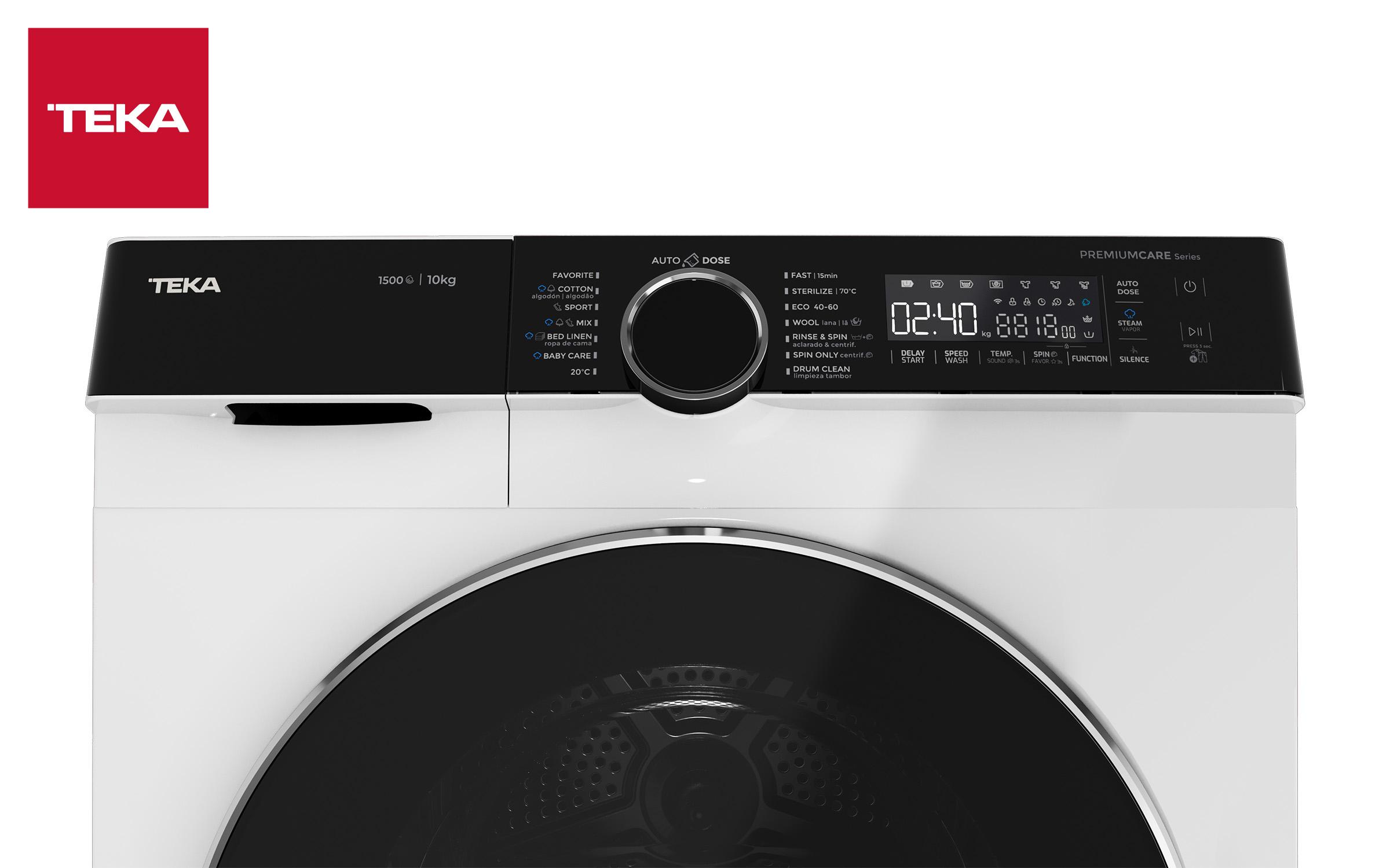 Freestanding washing machine TEKA AutoDose WMK 81050, white  3