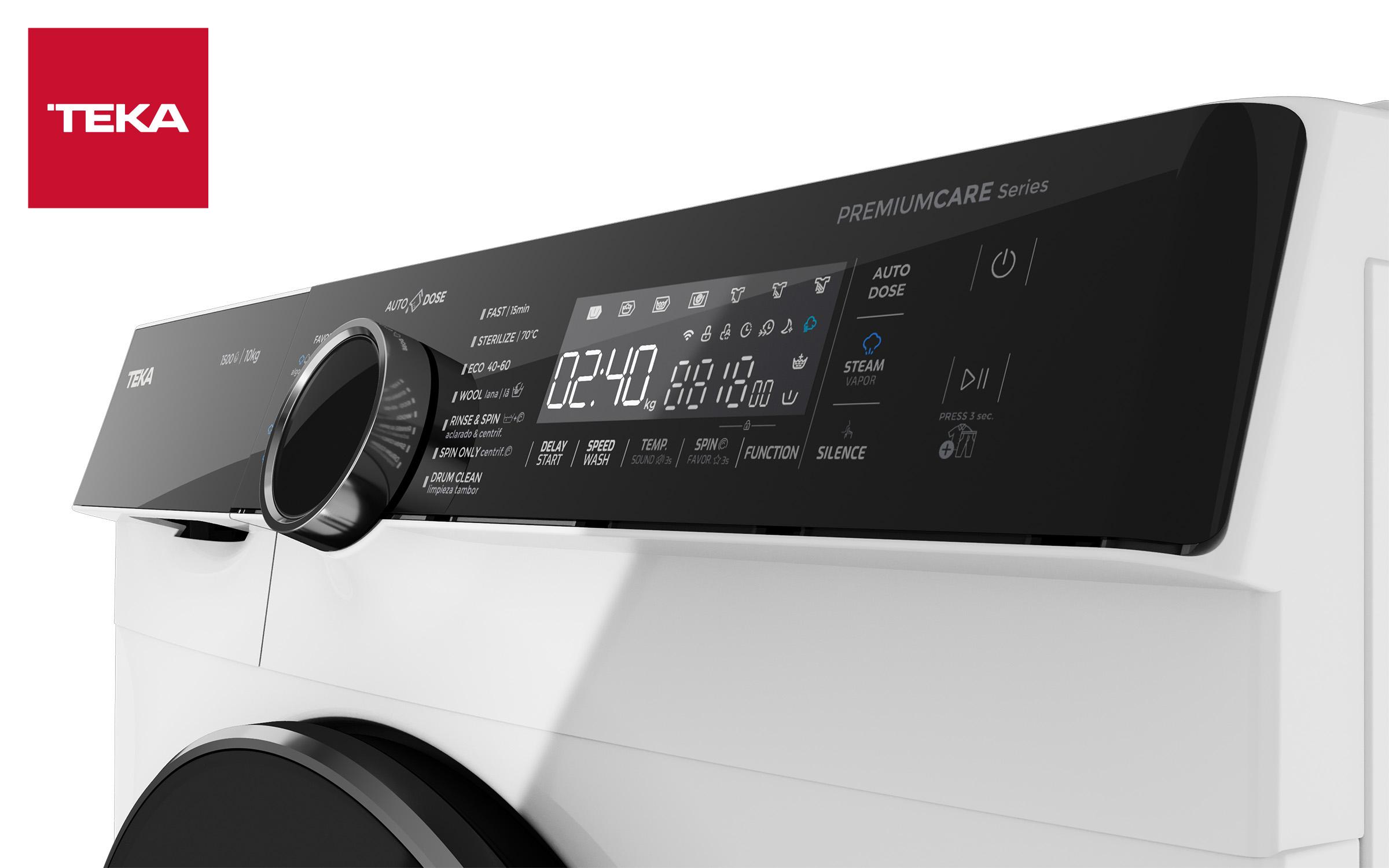 Freestanding washing machine TEKA AutoDose WMK 81050, white  4