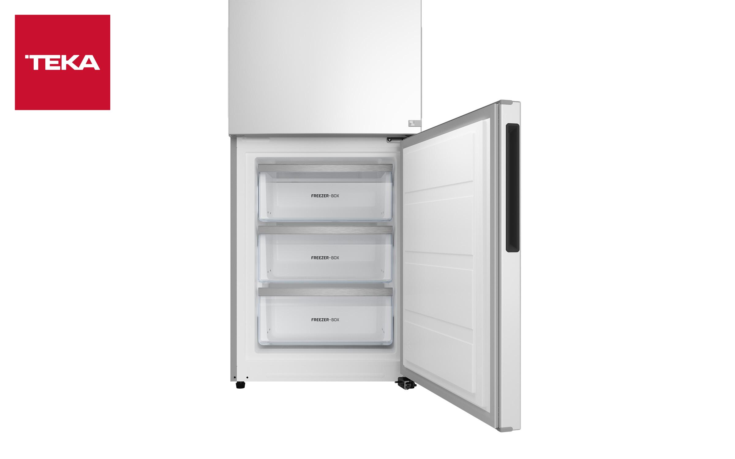 Combined refrigerator TEKA RBF 44630, white  4