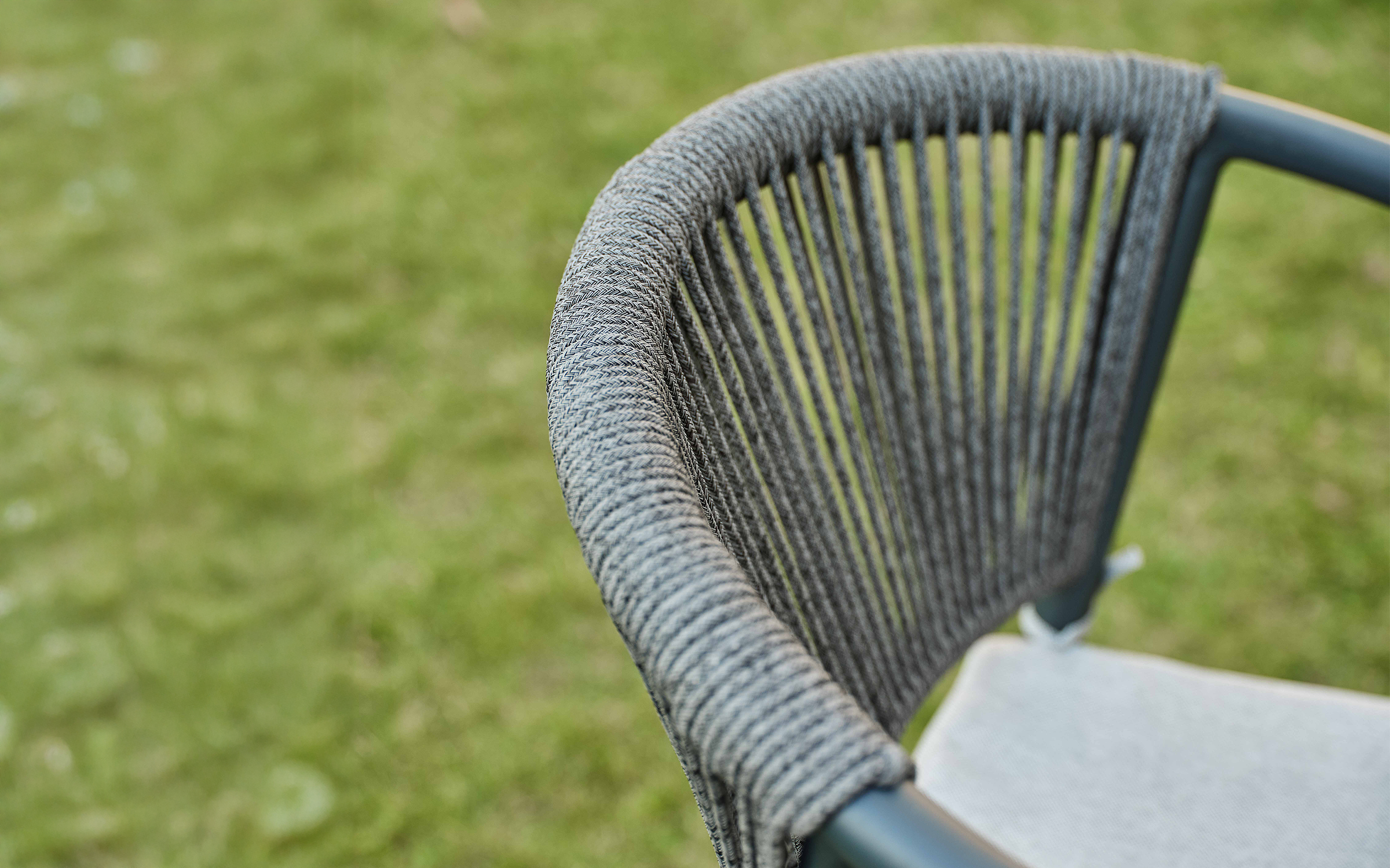 Garden chair Luna, anthracite  2