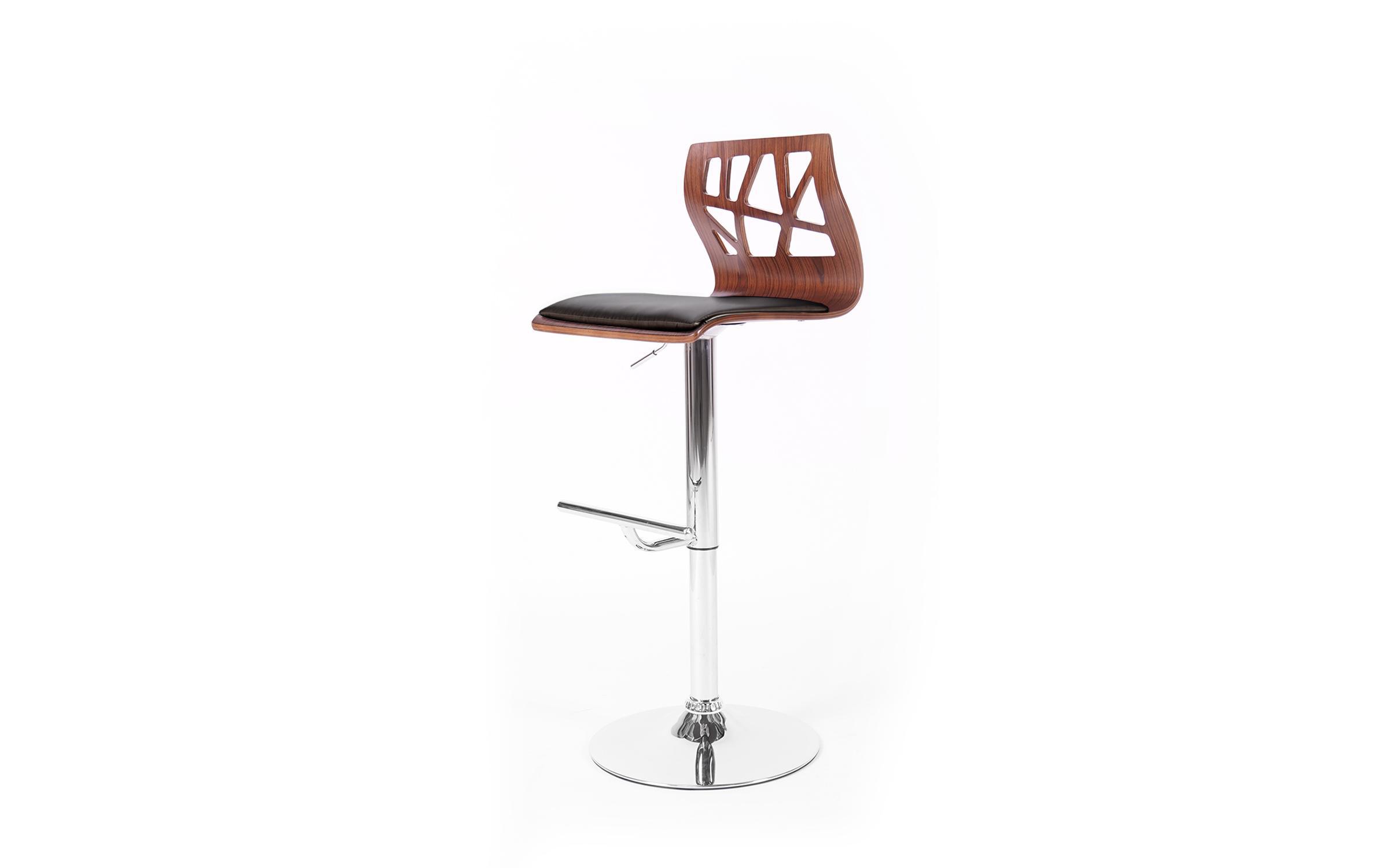 Bar chair Alain, walnut  2