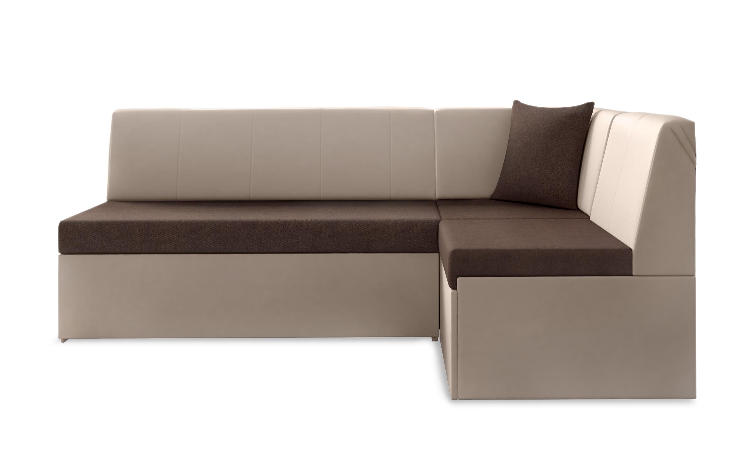 Extendable sofa Temenuga, brown + beige  6