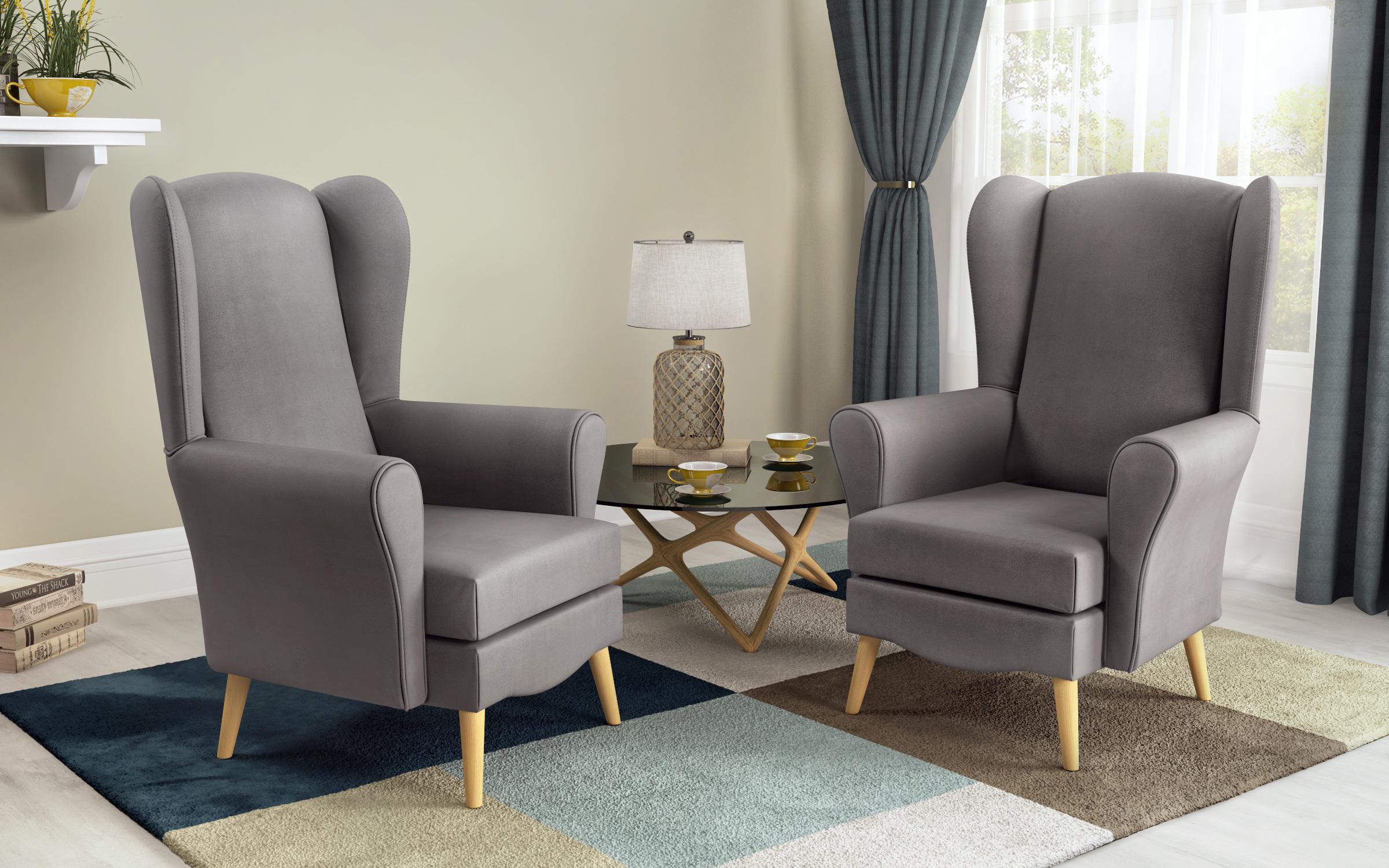 Armchair Margo, grey  4