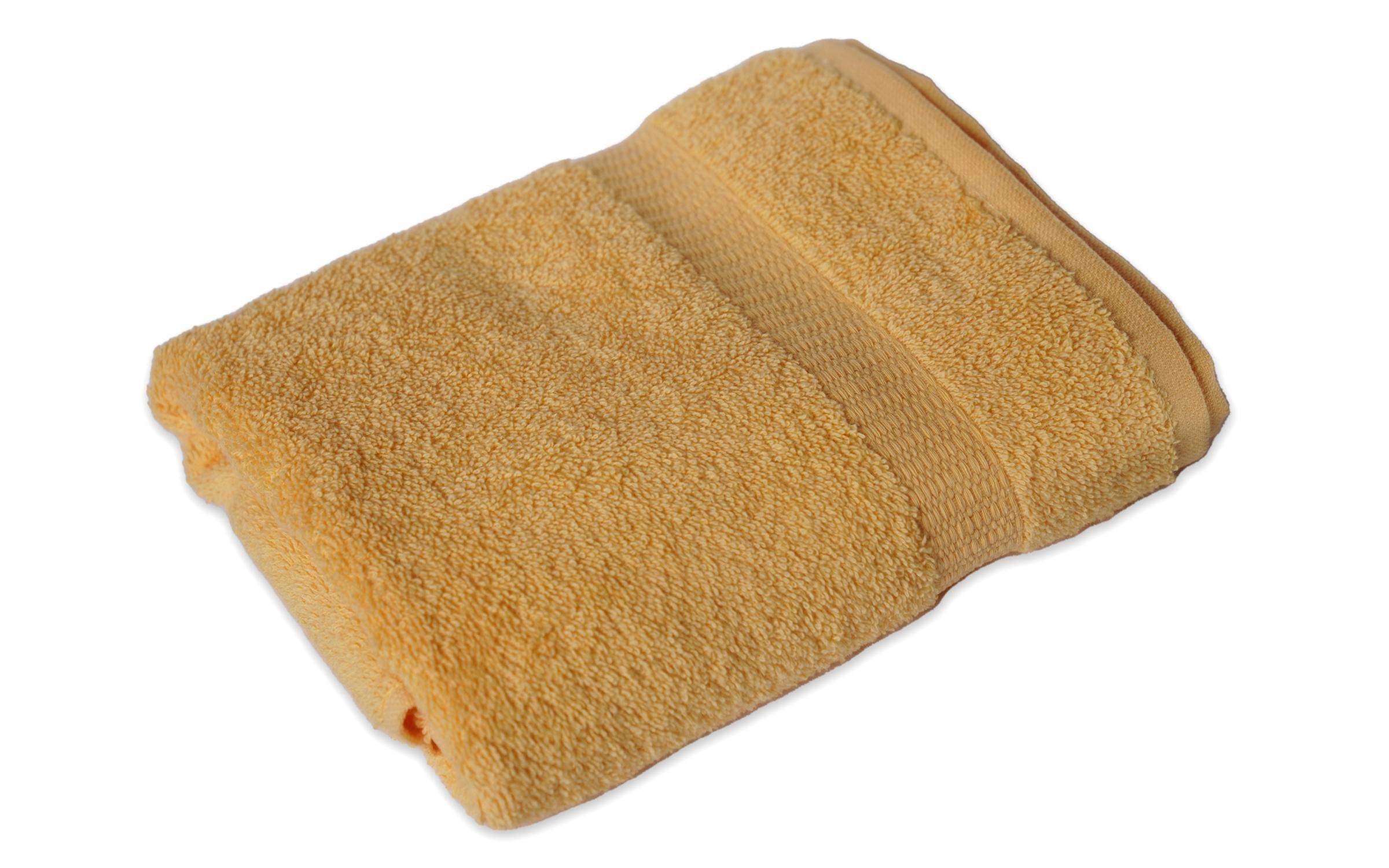 Towel, yellow, 50/90  1