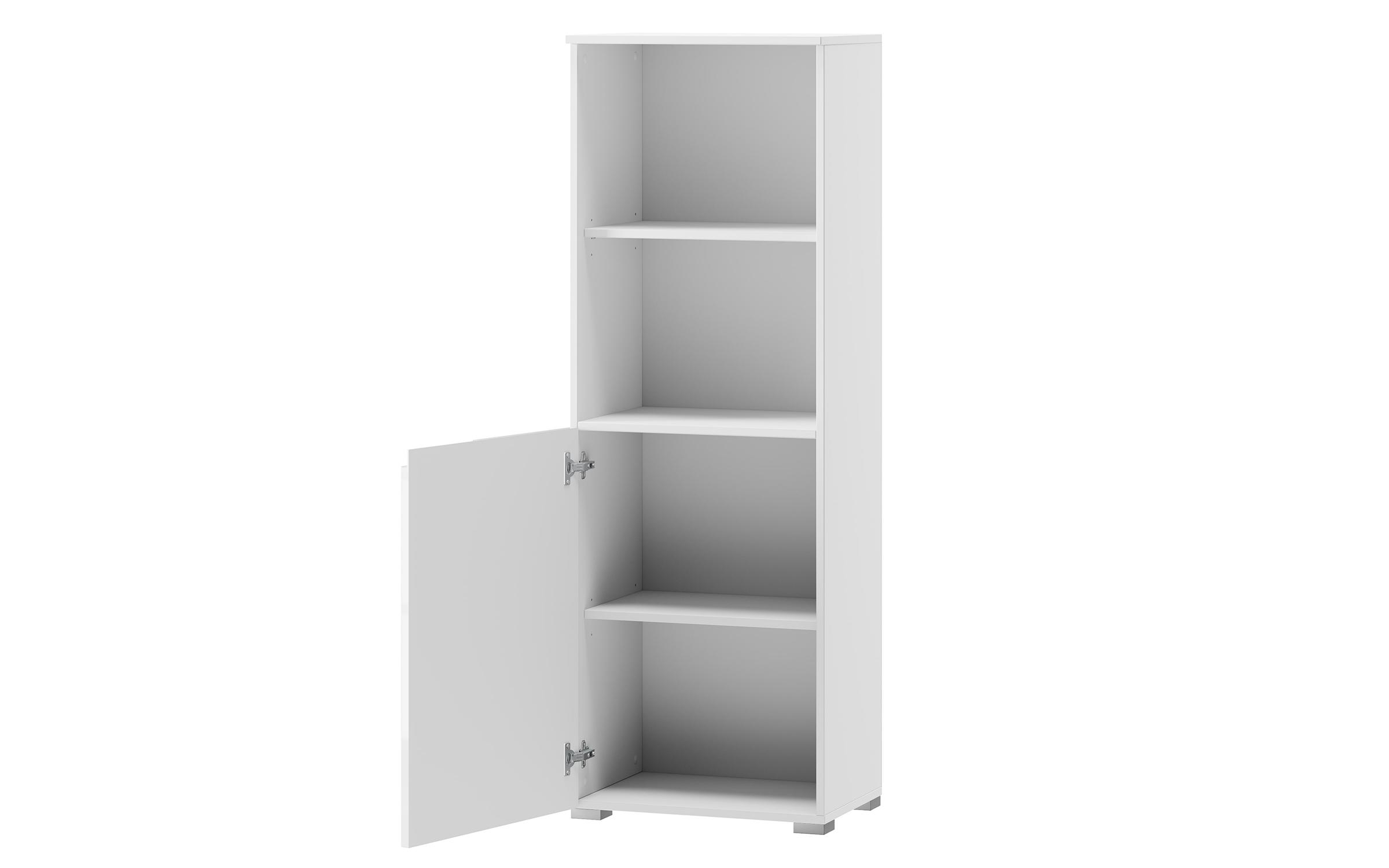 Cabinet Selene 7, white + white gloss  2