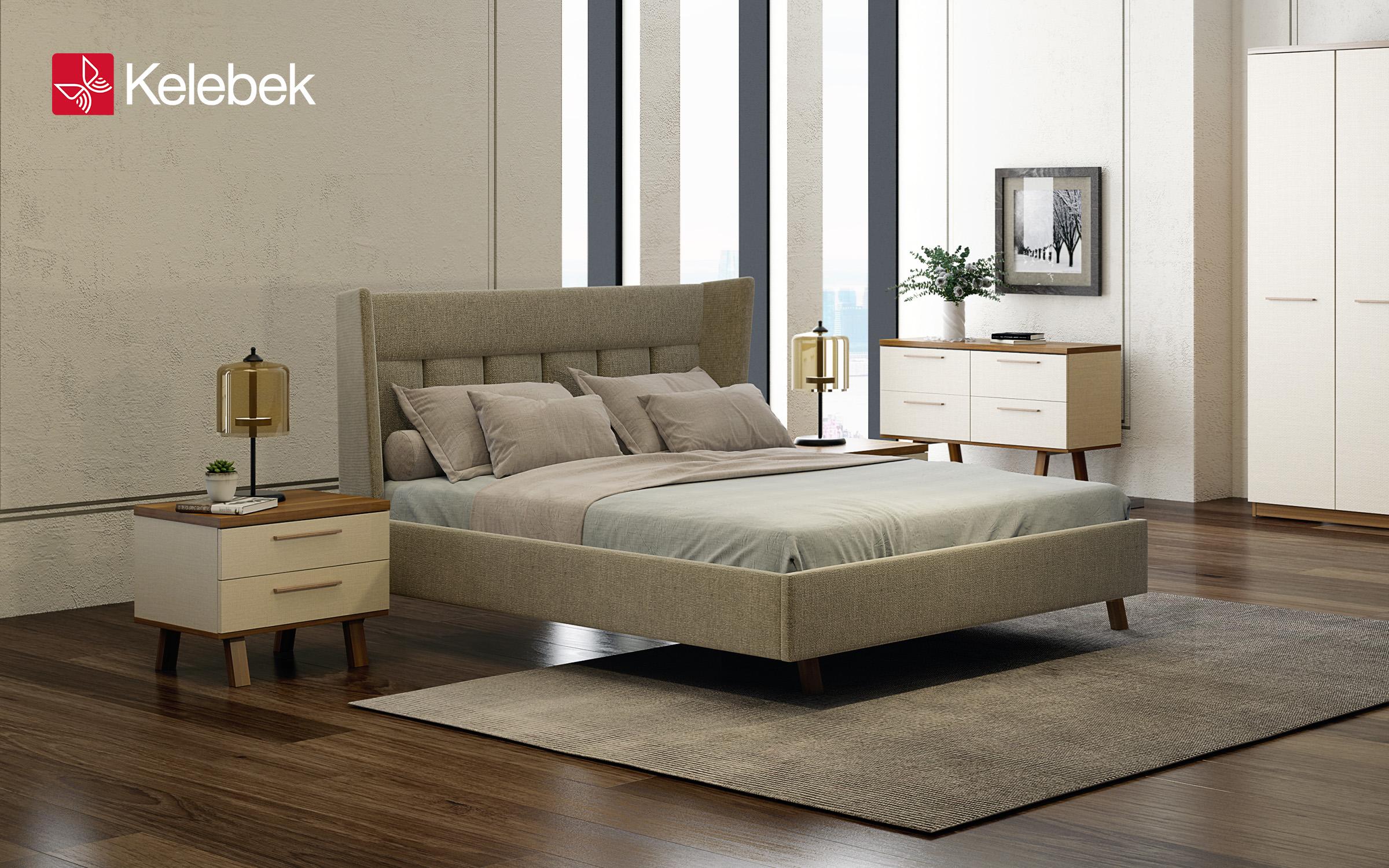 Приліжкова тумба Сента, nevada + дуб  3