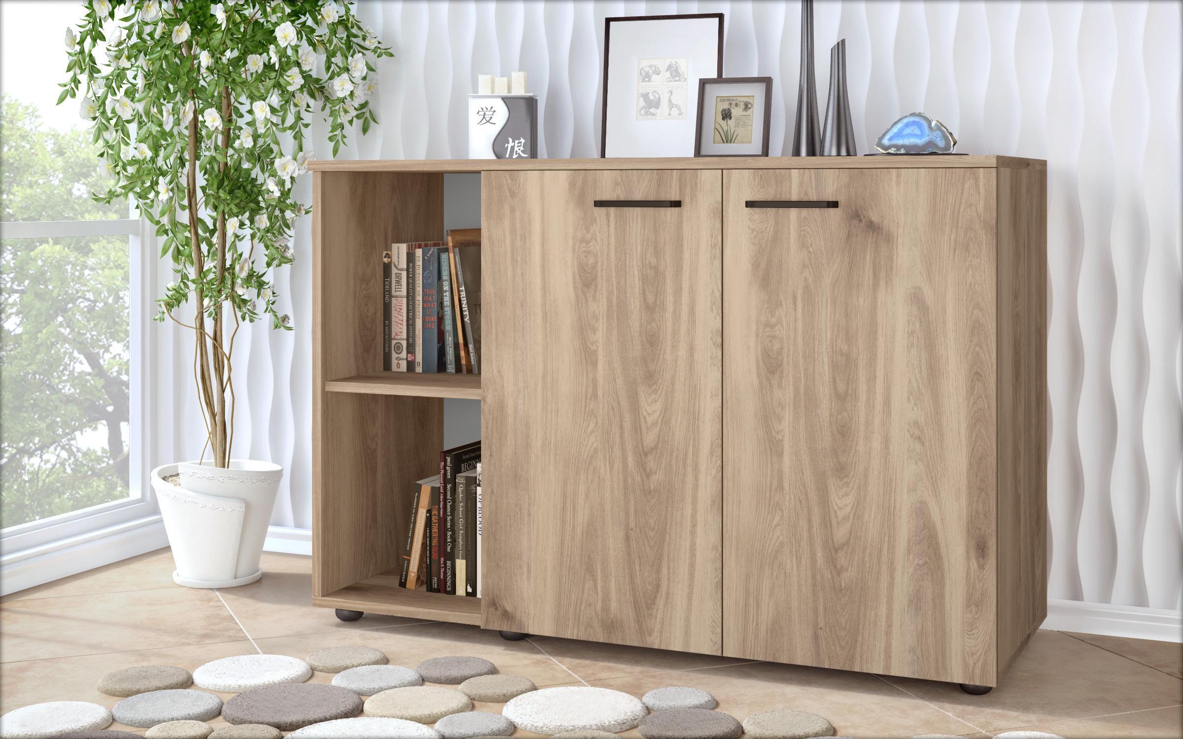 Cabinet Veron L, honey Castello oak  1