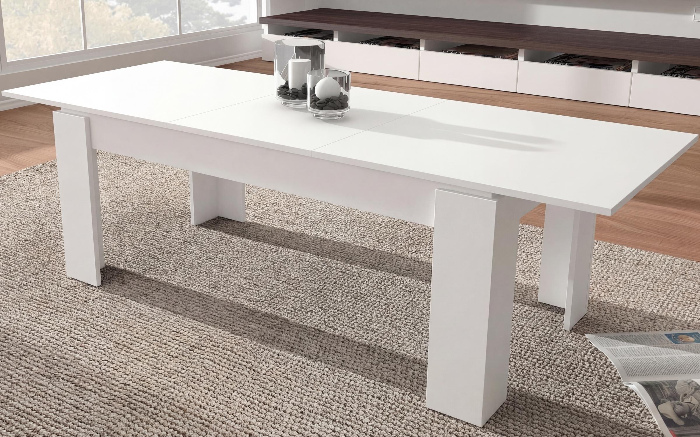 Coffee table /extendable/ Vitara, white matt  3