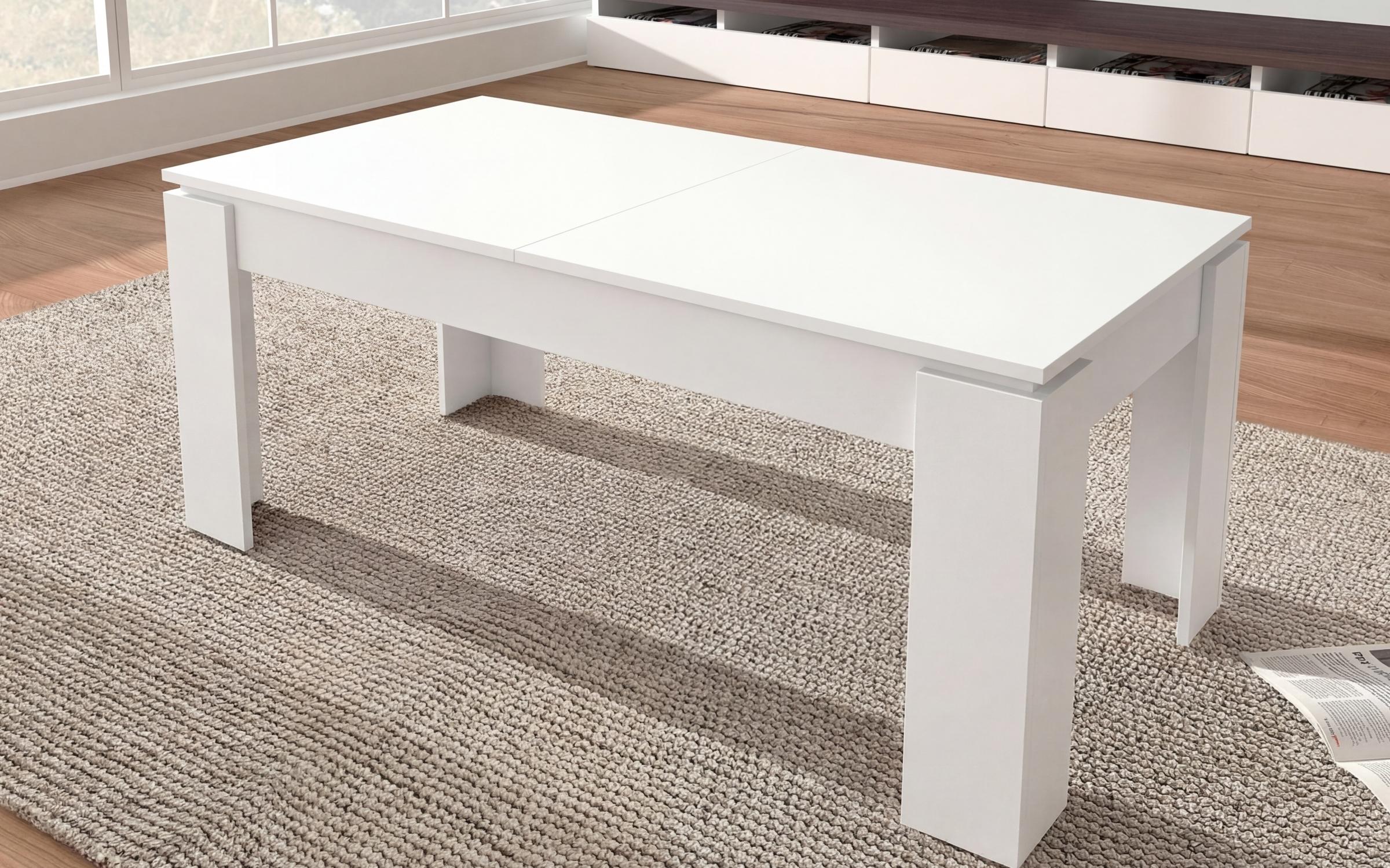 Coffee table /extendable/ Vitara, white matt  4