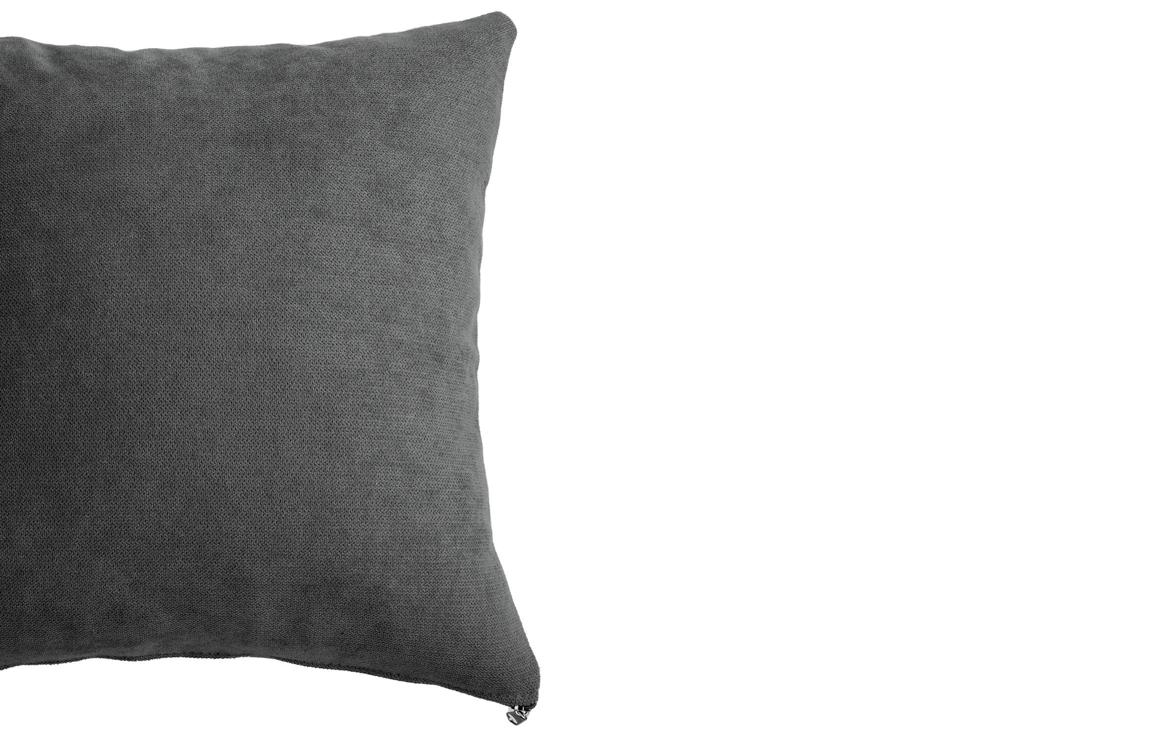 Throw pillow Brilliant 04907, dark grey  2