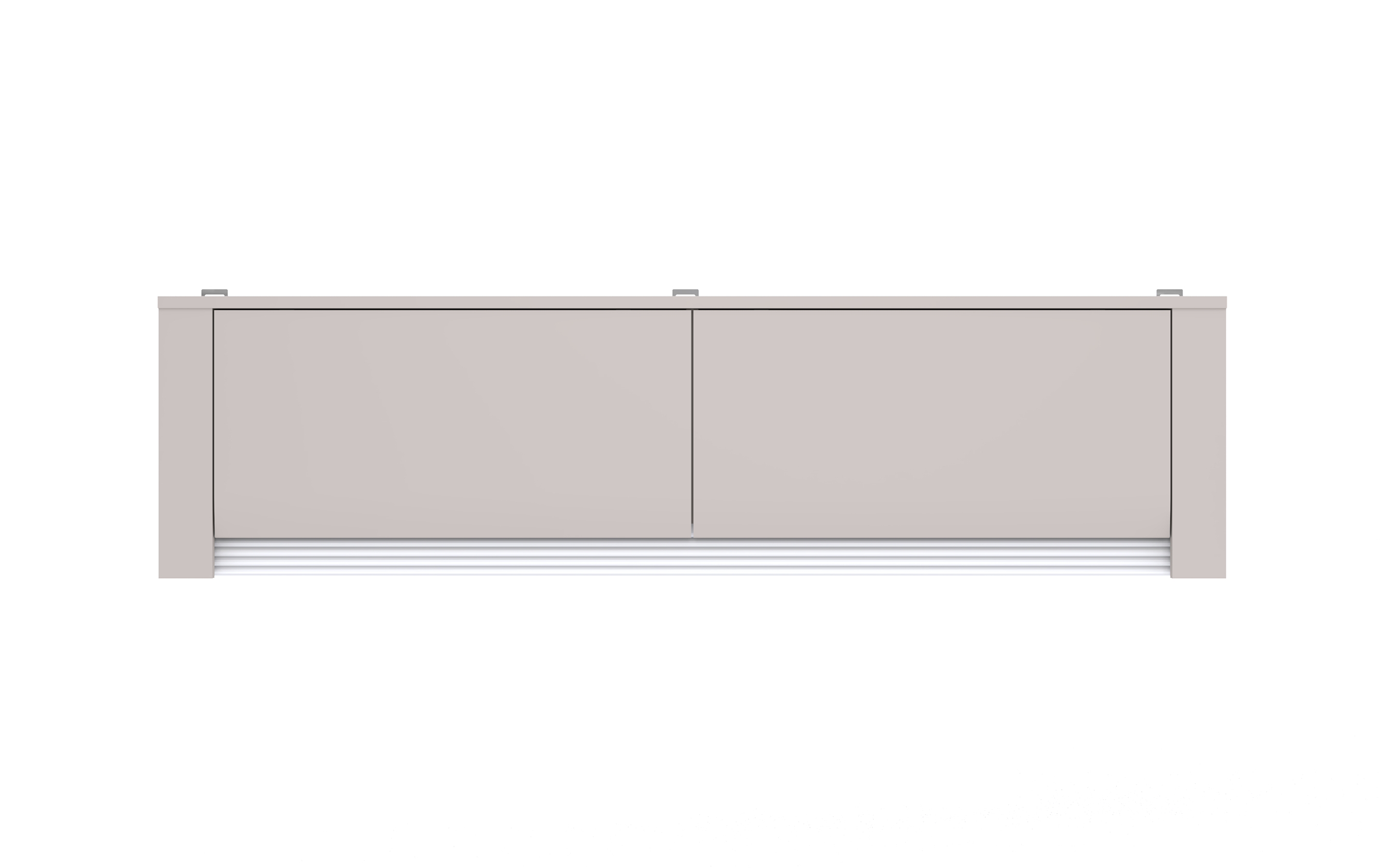 Wall shelf Varis, cashmere + white  1