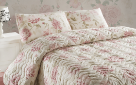 Bedspread 3 parts 200/220 cm Rosas thumb