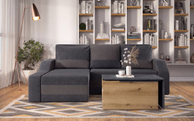 Set Extendable sofa Dallas + coffee table Karuzo thumb