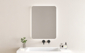 1945-60 Bathroom mirror with LED lights thumb
