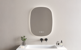 1957 Bathroom mirror with LED lights thumb