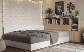 Bed + storage chest for mattress 120/190 Abel thumb
