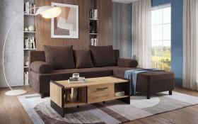 Set Extendable sofa Delano + coffee table Camino IB thumb