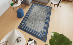 Carpet 100/200 cm Cobalt thumb