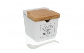 Spice box with spoon thumb