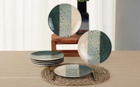 Dessert plates 6 parts Mediterraneo thumb
