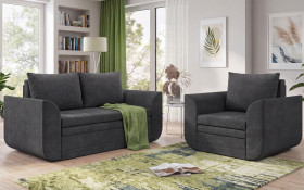 Two-seater sofa + armchair Modus thumb