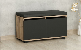 Shoe bench cabinet Arvin thumb