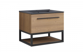 PVC bathroom cabinet with sink ICP6050-039 Simon thumb