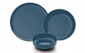 Porcelain dinner set 12 parts Deep water thumb