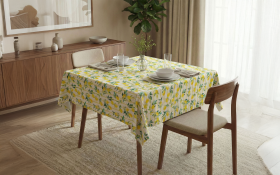 Tablecloth 150/150 cm Lemons thumb