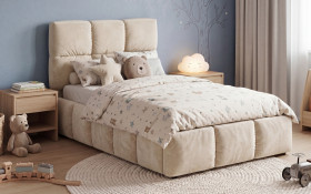 Upholstered bed for mattress 90/200 Fiorela thumb