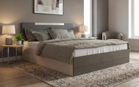 Double bed for mattress 160/200 Chaterina thumb
