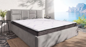 Set of two-sided mattress 160/200 + mattress topper 160/200 Black Pearl Roll + MEMO LINE LAVENDER thumb