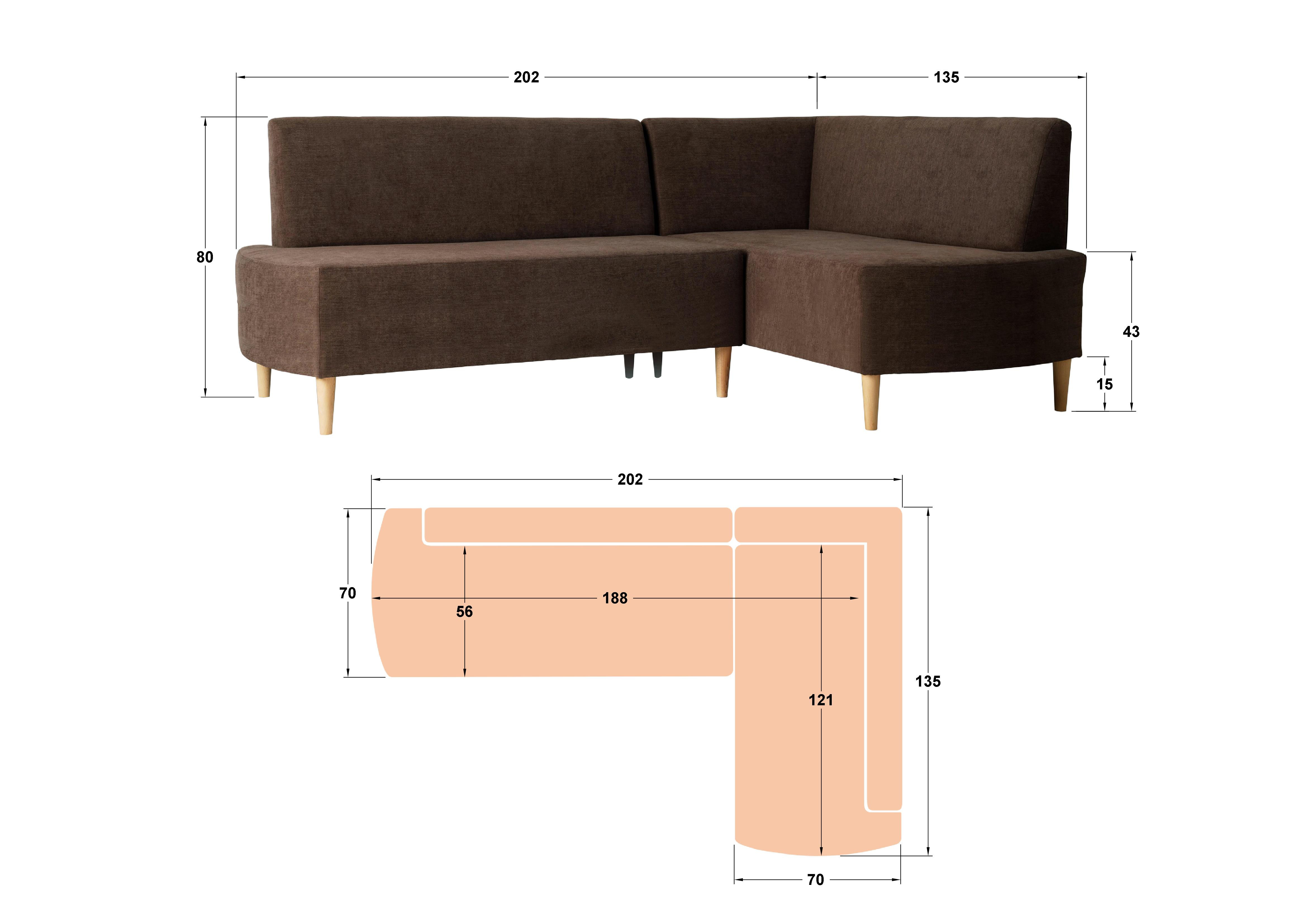 Corner sofa Bern thumb