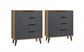 Set of 2 dressers Morano C thumb