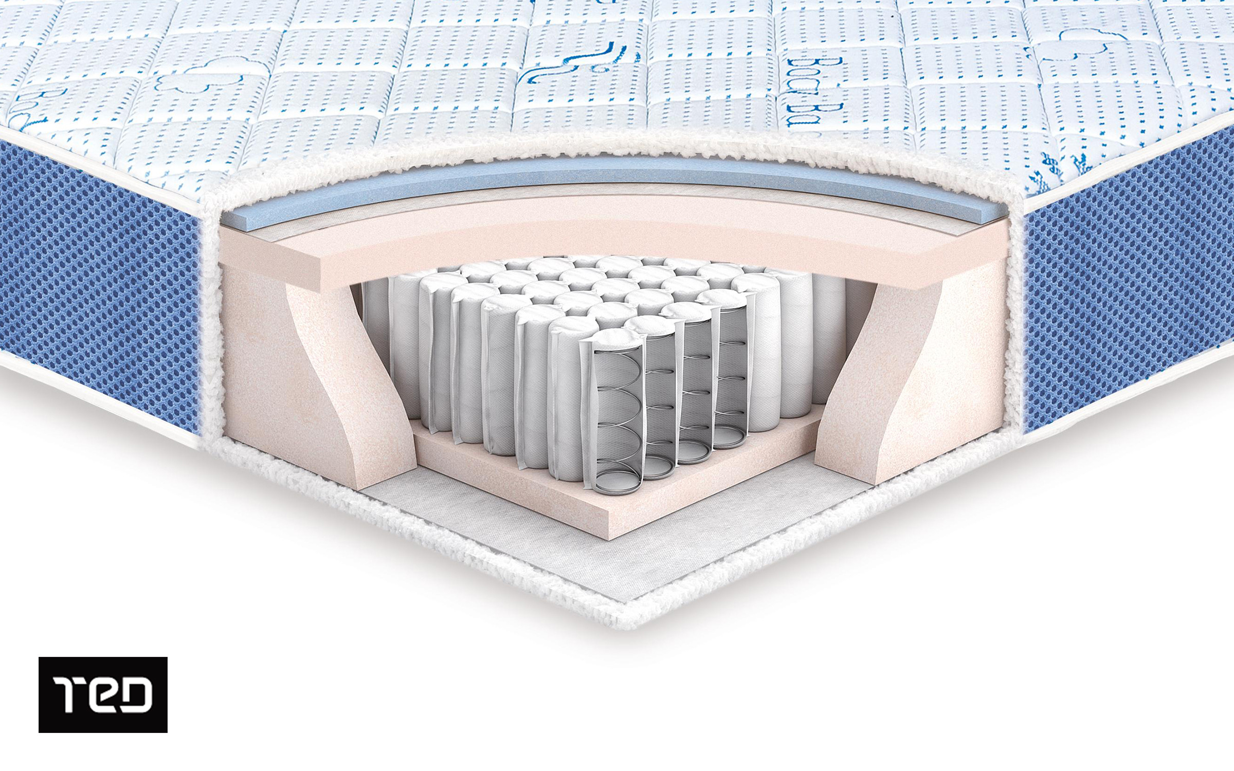 Mattress Cool Gel Memory Body Balance, two-sided 140/200 thumb