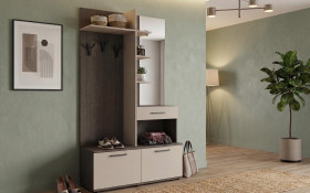 Set Hall tree Daily + dresser Space A thumb