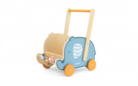 Wooden Elephant baby walker thumb