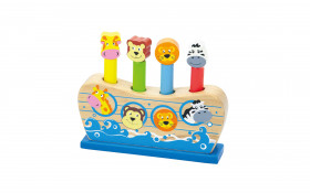 Wooden toy thumb