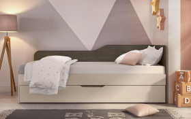 Trundle bed 90/200 Denny + mattress thumb