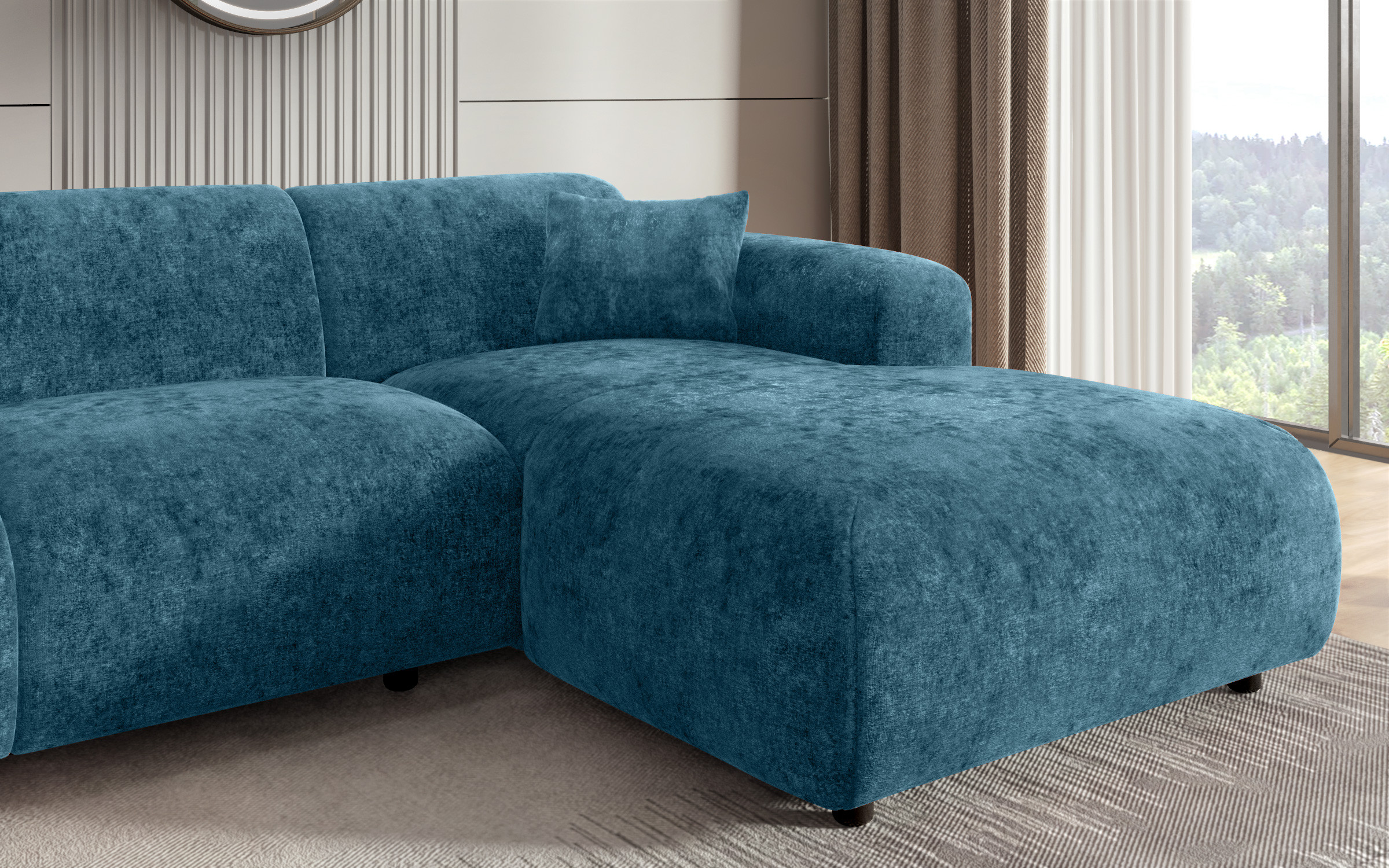 Extendable corner sofa Alegro thumb