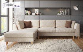 Extendable corner sofa Bologna thumb