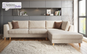 Extendable corner sofa Bologna thumb