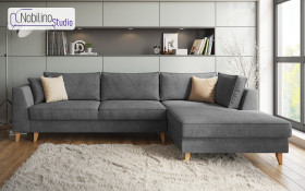 Extendable corner sofa Bologna thumb