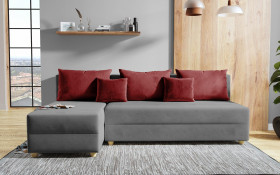 Extendable corner sofa Dafini thumb