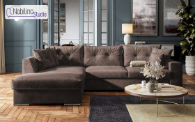 Extendable corner sofa Rome thumb