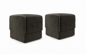 Set of 2 ottomans Ego thumb