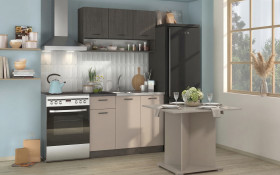 Set Kitchen Lora 5 mini + dining table Aurea XL thumb