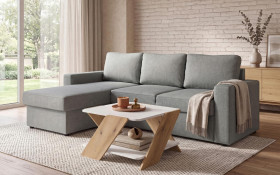 Set Extendable corner sofa Alba + coffee table Suerte Vision thumb